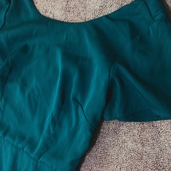 Elegant Teal Cocktail Tobi Dress - Picture 6 of 6